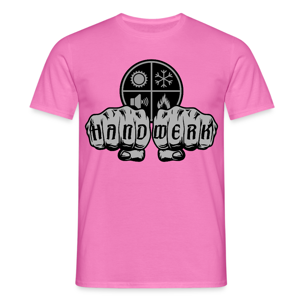 Unisex T-Shirt "Isolierer" Pink Männer T-Shirt