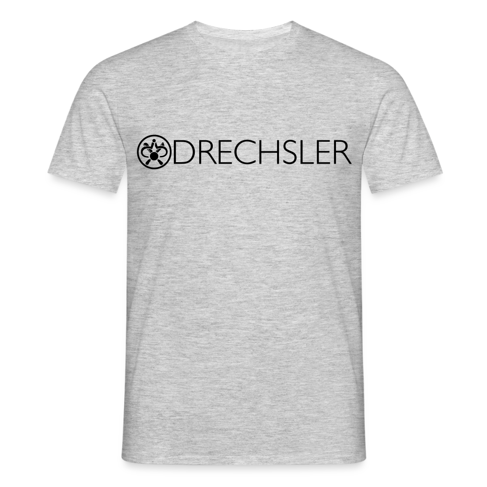 Unisex T-Shirt "Drechsler" Grau meliert Männer T-Shirt