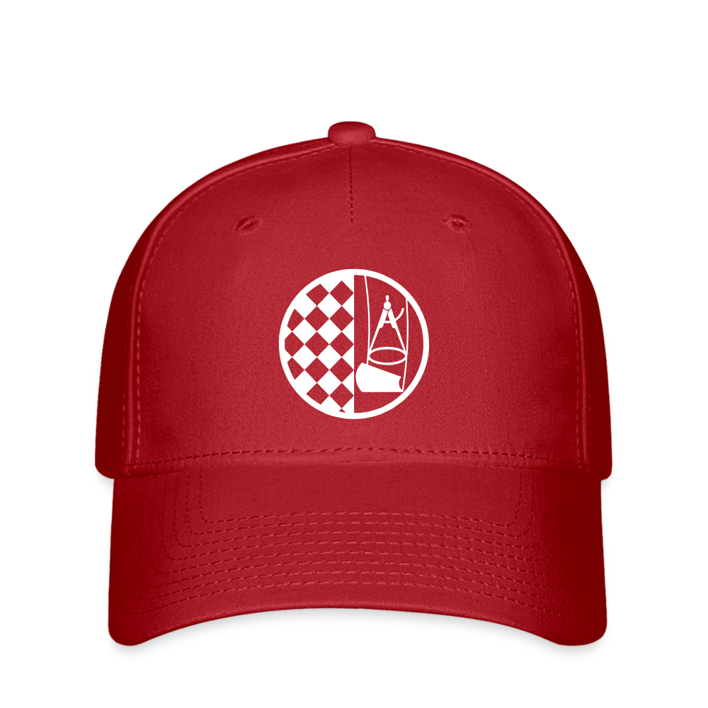 Flexfit Cap "Bodenleger" Rot Flexfit Cap