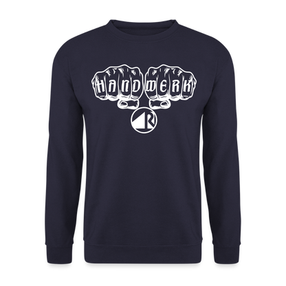 Unisex Pullover "Raumausstatter" Navy Unisex Pullover