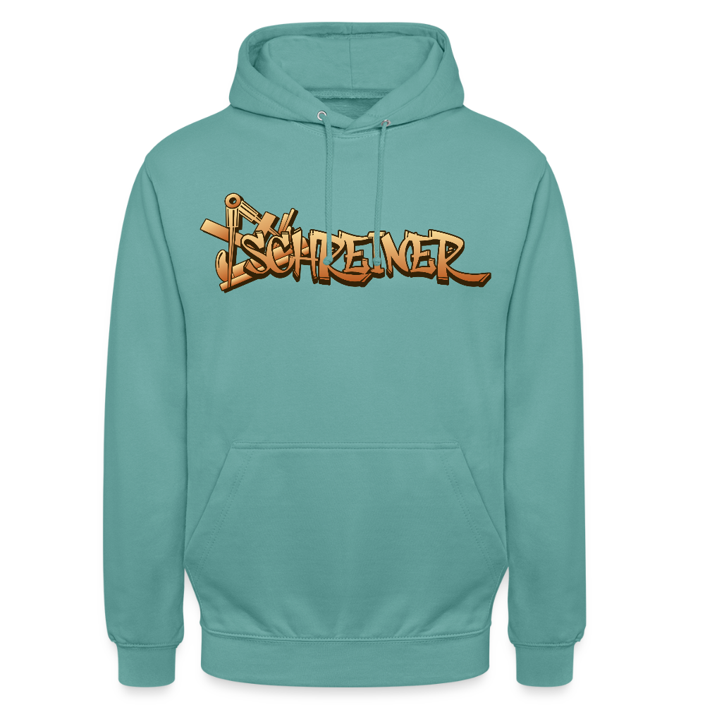 Unisex Hoodie "Schreiner" Pastelltürkis Unisex Hoodie