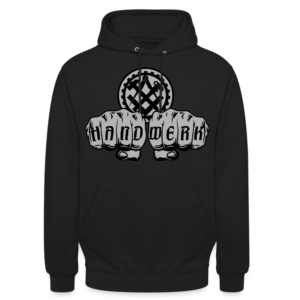 Unisex Hoodie "Mechaniker" Schwarz Unisex Hoodie