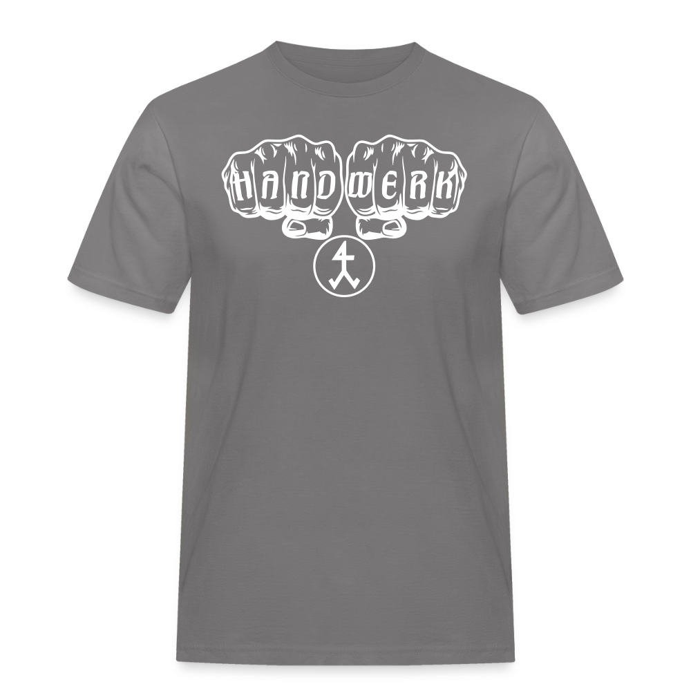 Männer Workwear T-Shirt "Steinmetz" Grau Männer Workwear T-Shirt