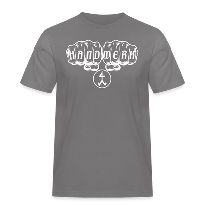 Männer Workwear T-Shirt "Steinmetz" Grau Männer Workwear T-Shirt