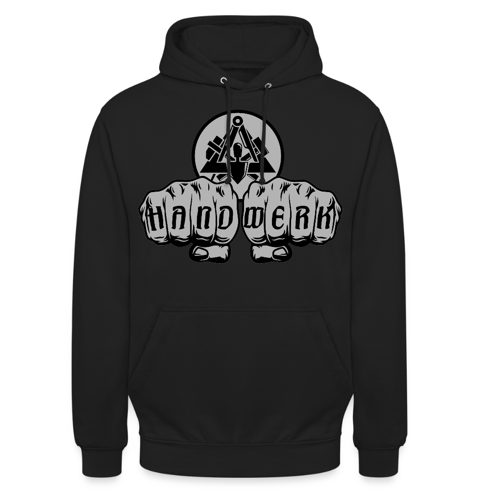 Unisex Hoodie "Maurer" Schwarz Unisex Hoodie