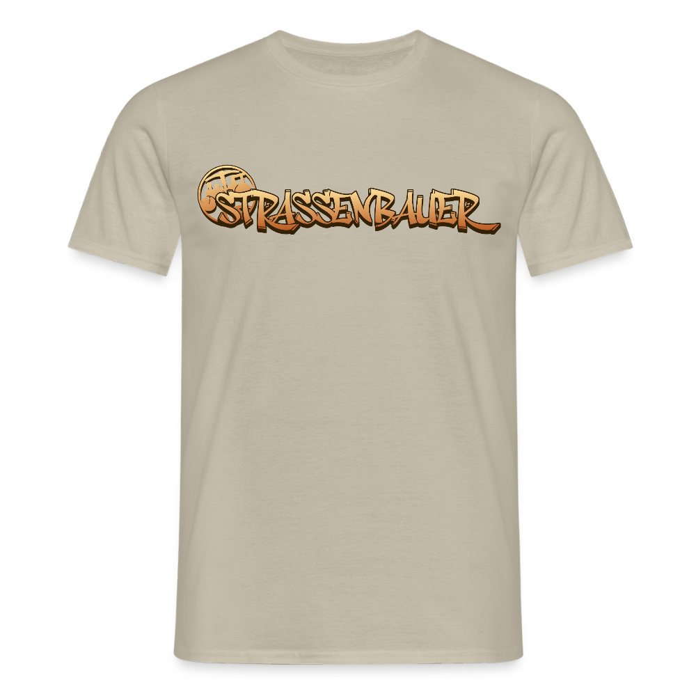 Unisex T-Shirt "Strassenbauer" Sandbeige Männer T-Shirt