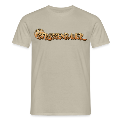 Unisex T-Shirt "Strassenbauer" Sandbeige Männer T-Shirt