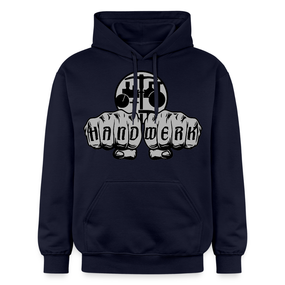 Gildan Unisex Softstyle® "Strassenbauer" Navy Gildan Unisex Softstyle® Midweight Hoodie