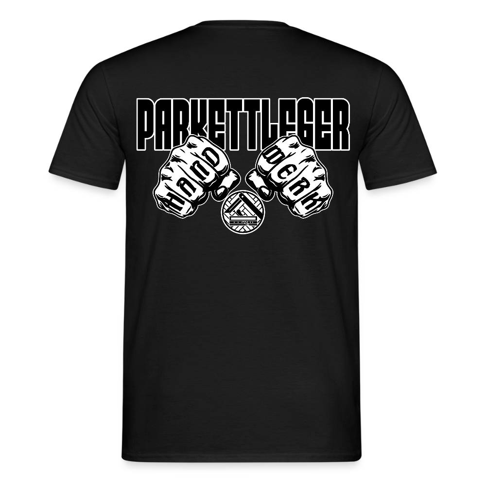 Unisex T-Shirt "Parkettleger" Schwarz Männer T-Shirt
