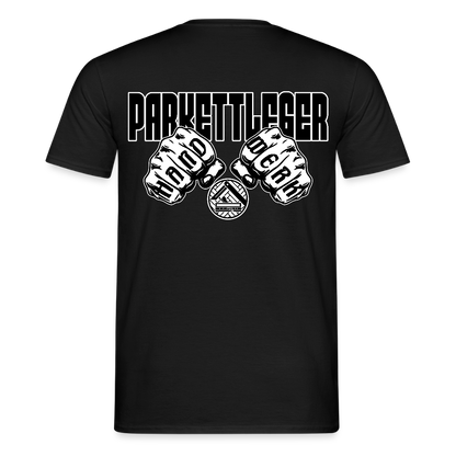 Unisex T-Shirt "Parkettleger" Schwarz Männer T-Shirt