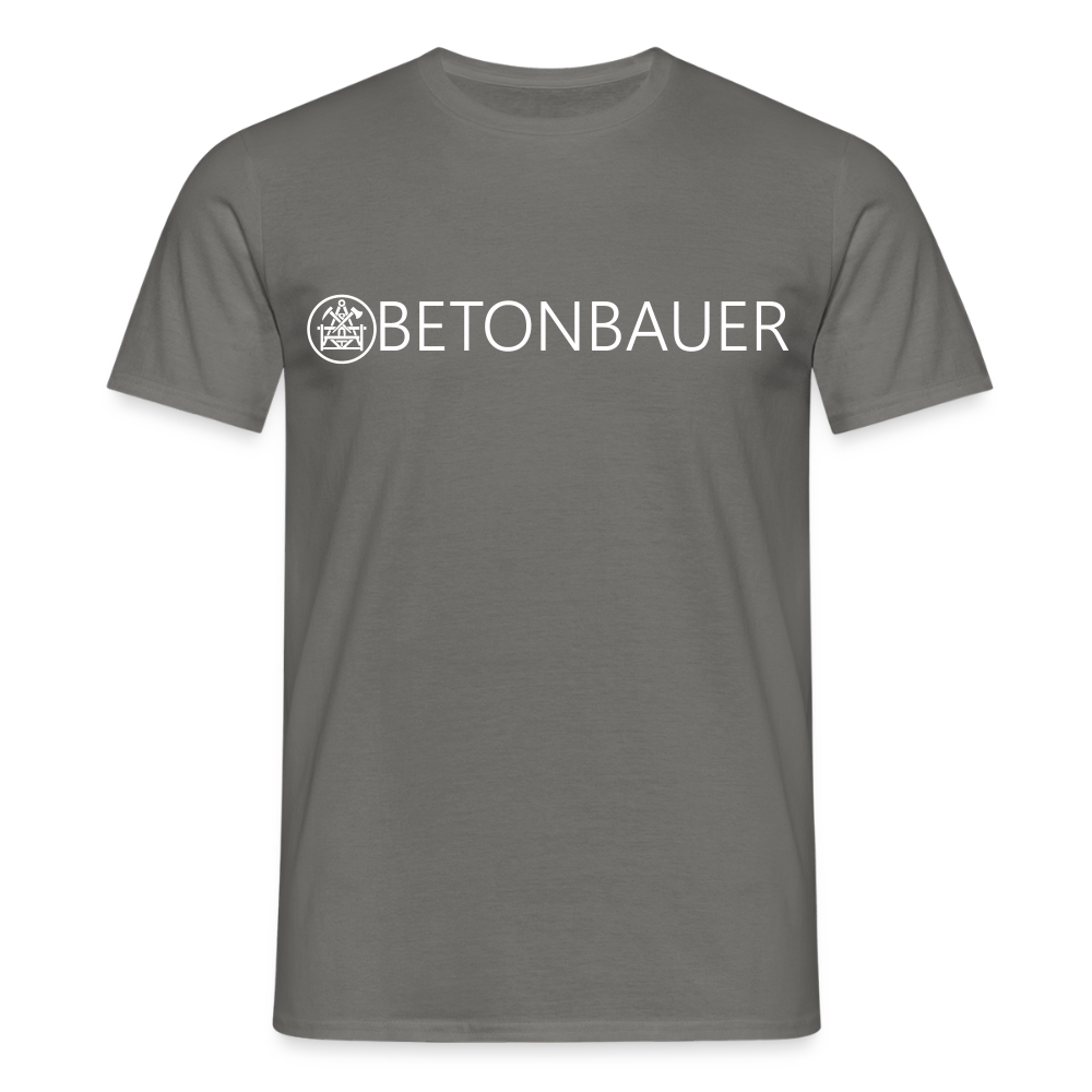 Unisex T-Shirt "Betonbauer" Graphit Männer T-Shirt