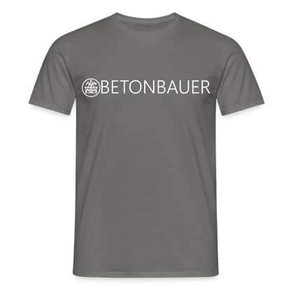 Unisex T-Shirt "Betonbauer" Graphit Männer T-Shirt