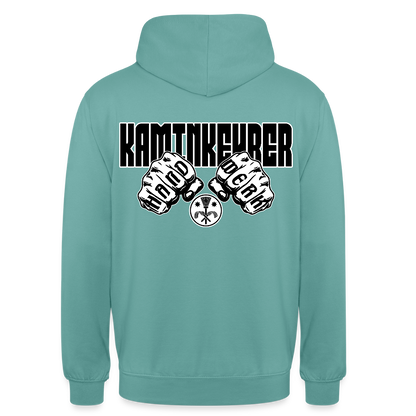 Unisex Hoodie "Kaminkehrer" Pastelltürkis Unisex Hoodie
