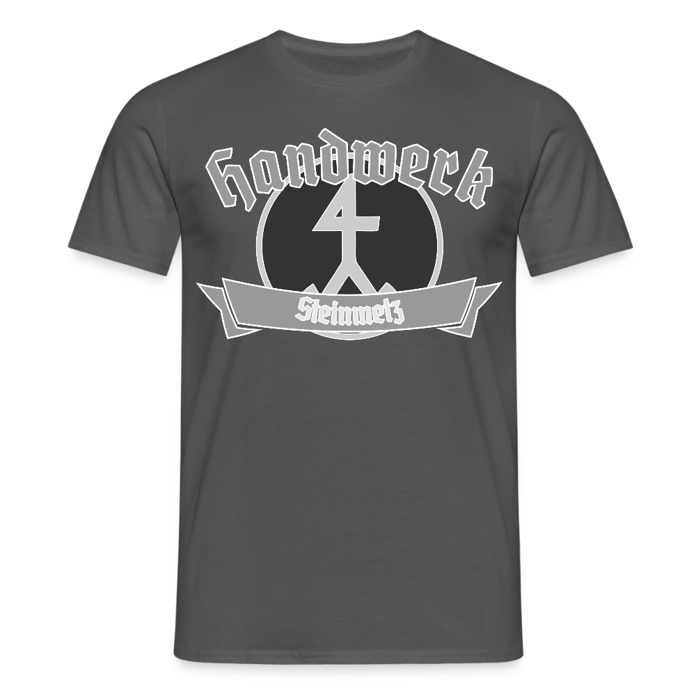Unisex T-Shirt "Steinmetz" Anthrazit Männer T-Shirt
