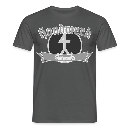 Unisex T-Shirt "Steinmetz" Anthrazit Männer T-Shirt