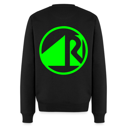 Unisex Premium Pullover "Raumausstatter" neongrün Schwarz Männer Premium Pullover