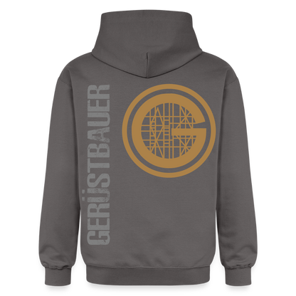 Gildan Unisex Softstyle® "Gerüstbauer" Dunkelgrau Gildan Unisex Softstyle® Midweight Hoodie