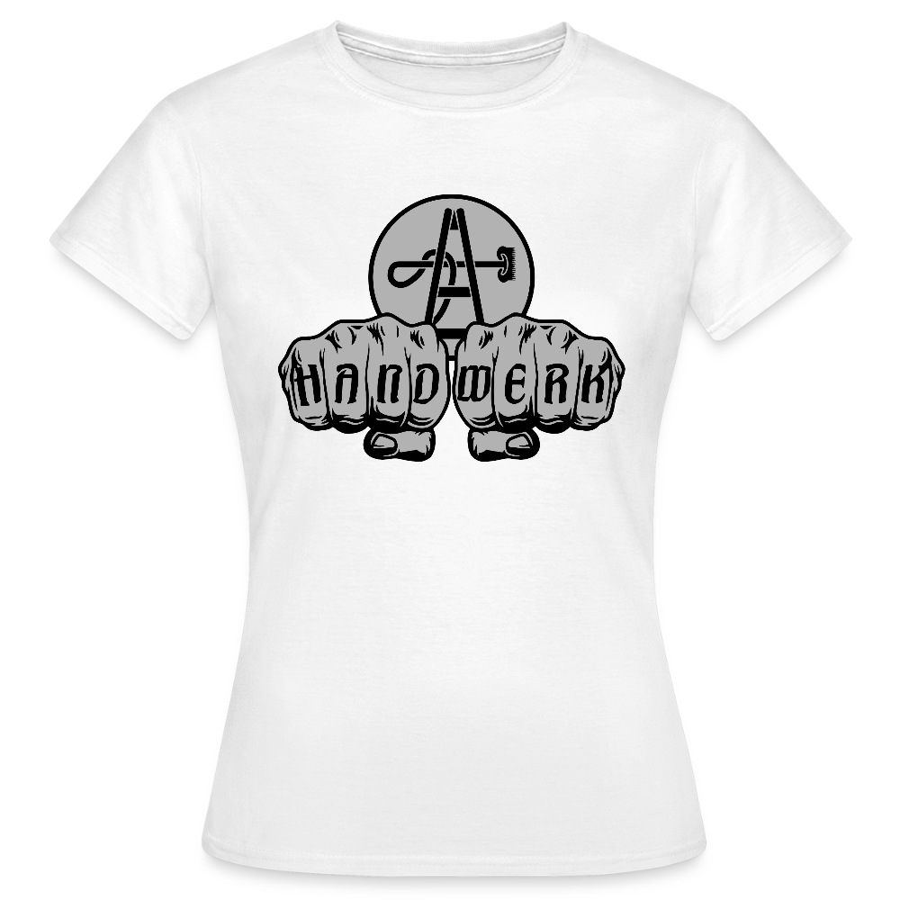 Frauen T-Shirt "Gebäudereiniger" - Weiß
