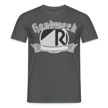 Unisex T-Shirt "Raumausstatter" Anthrazit Männer T-Shirt