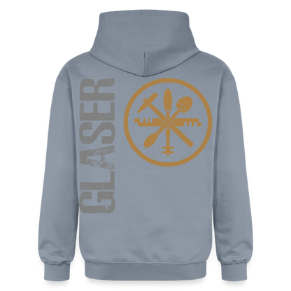 Gildan Unisex Softstyle® "Glaser" Blau Gildan Unisex Softstyle® Midweight Hoodie