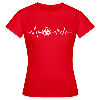 Frauen T-Shirt "Metallbauer" Rot Frauen T-Shirt