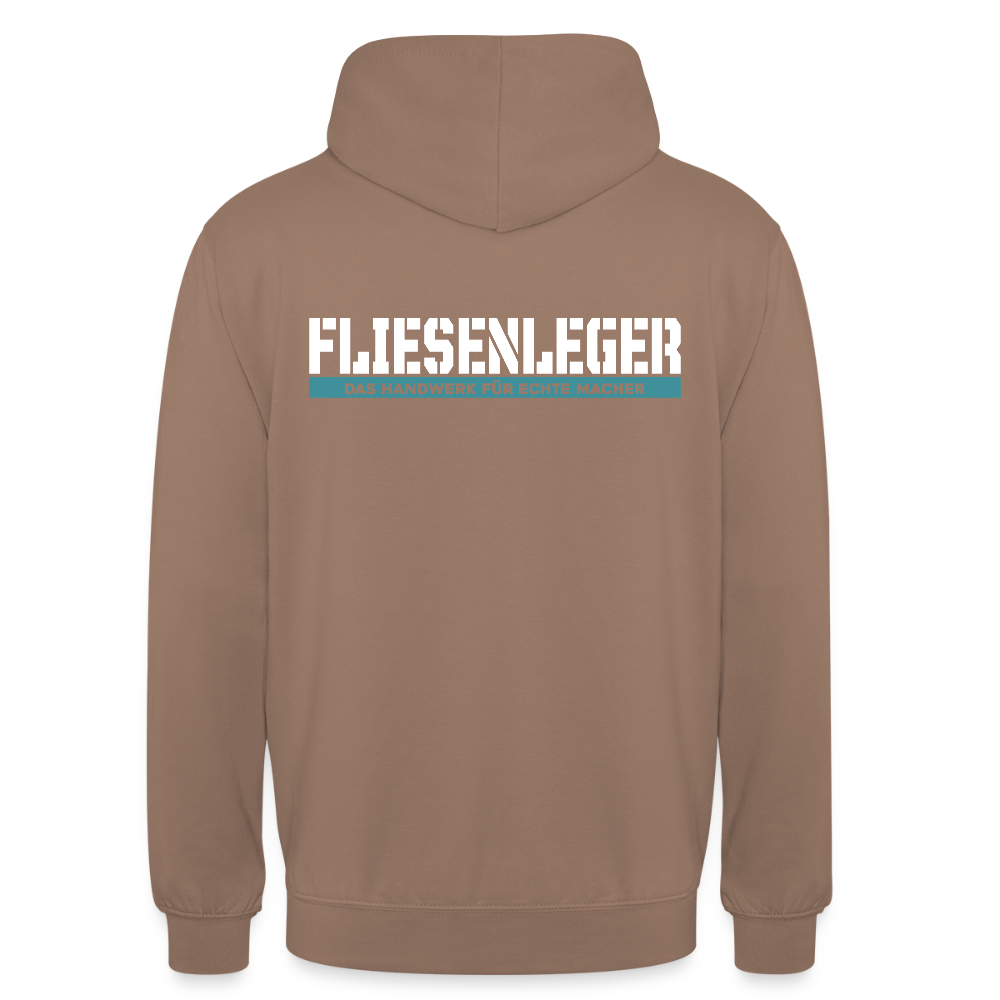 Unisex Hoodie HW-300 | MACHER "Fliesenleger" Mokka Unisex Hoodie {{ color }}