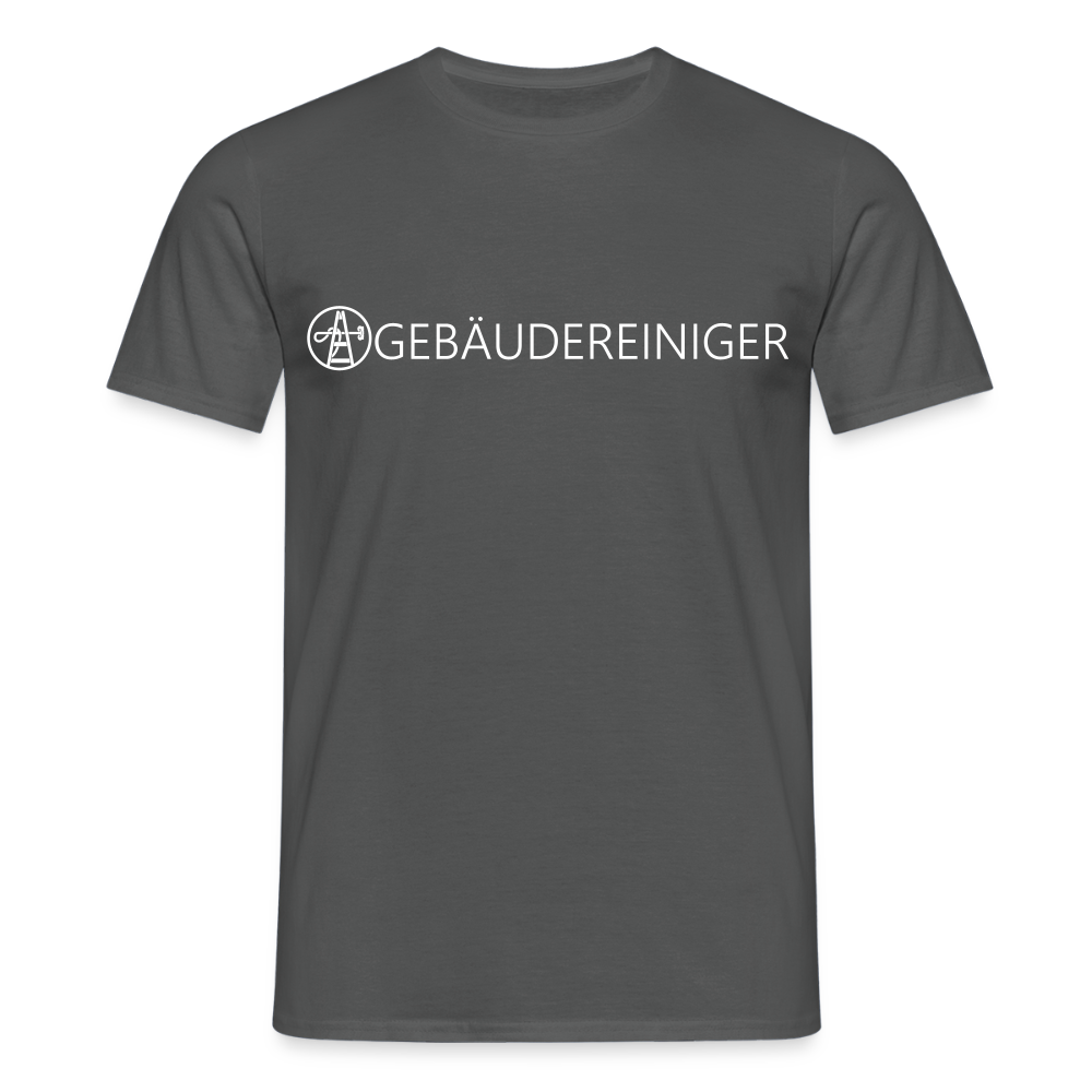 Unisex T-Shirt "Gebäudereiniger" Anthrazit Männer T-Shirt