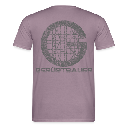 Unisex T-Shirt "Gerüstbauer" Lilagrau Männer T-Shirt