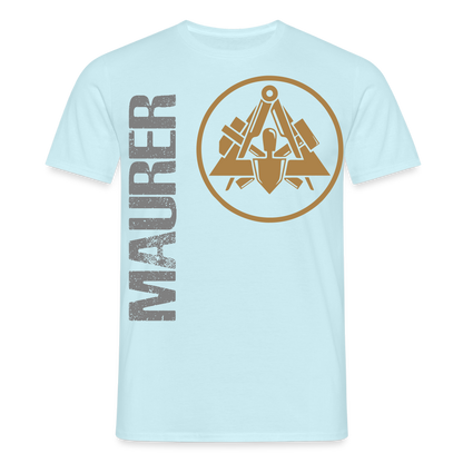 Unisex T-Shirt "Maurer" Sky Männer T-Shirt