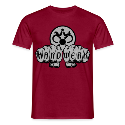 Unisex T-Shirt "Drechsler" Ziegelrot Männer T-Shirt