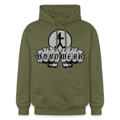 Gildan Unisex Softstyle® "Steinmetz" Militärgrün Gildan Unisex Softstyle® Midweight Hoodie