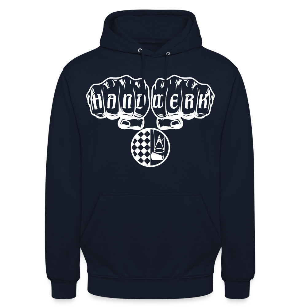 Unisex Hoodie "Bodenleger" Navy Unisex Hoodie