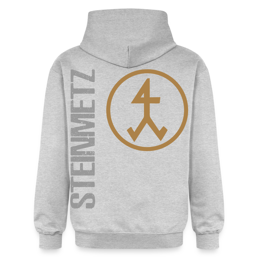 Gildan Unisex Softstyle® "Steinmetz" Hellgrau meliert Gildan Unisex Softstyle® Midweight Hoodie