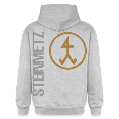 Gildan Unisex Softstyle® "Steinmetz" Hellgrau meliert Gildan Unisex Softstyle® Midweight Hoodie
