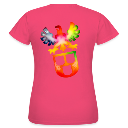 Frauen T-Shirt "Maler" (beidseitig bedruckt) - Azalea
