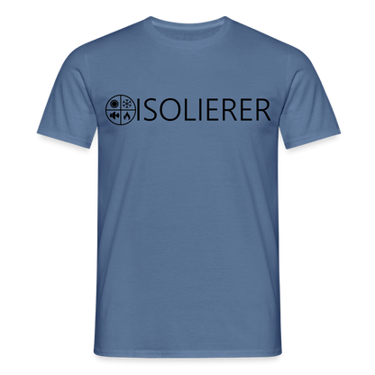 Unisex T-Shirt "Isolierer" Taubenblau Männer T-Shirt