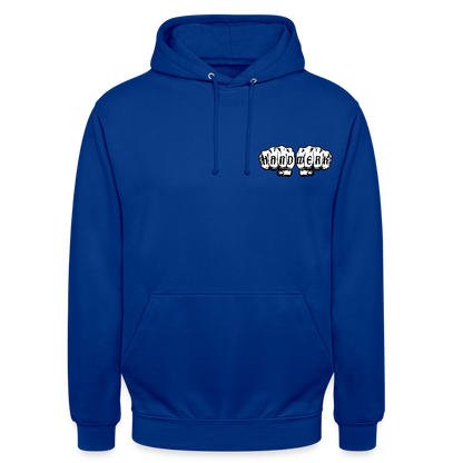 Unisex Hoodie "Drechsler" (beidseitig bedruckt) - Royalblau