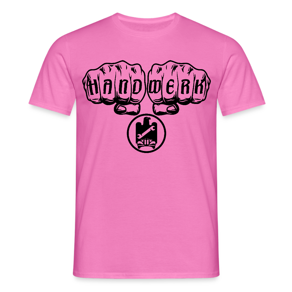 Unisex T-Shirt "KFZ-Mechaniker" Pink Männer T-Shirt