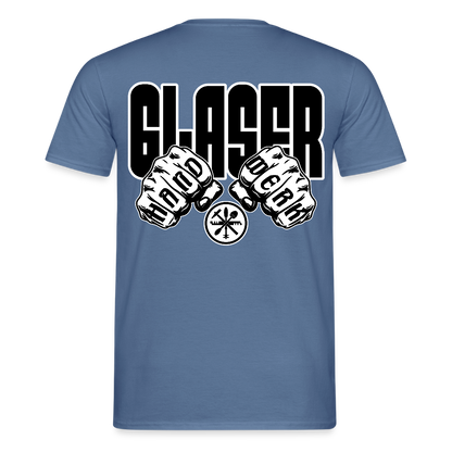 Unisex T-Shirt "Glaser" Taubenblau Männer T-Shirt