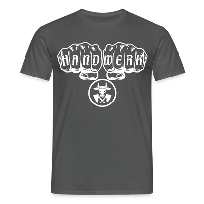 Unisex T-Shirt "Metzger" Anthrazit Männer T-Shirt