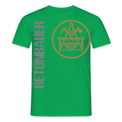 Unisex T-Shirt "Betonbauer" Kelly Green Männer T-Shirt