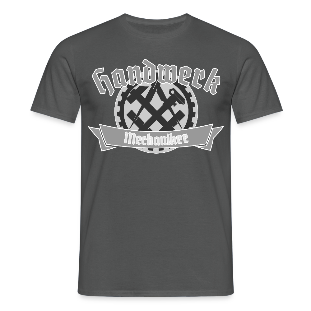 Unisex T-Shirt "Mechaniker" Anthrazit Männer T-Shirt