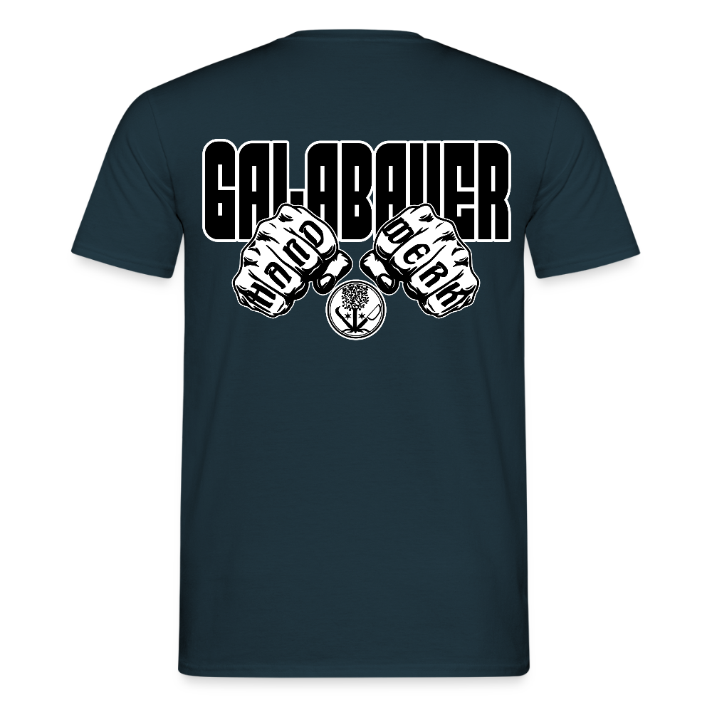 Unisex T-Shirt "GaLaBauer" Navy Männer T-Shirt
