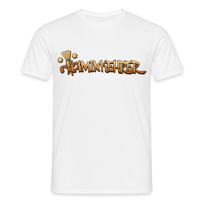 Unisex T-Shirt "Kaminkehrer" Weiß Männer T-Shirt