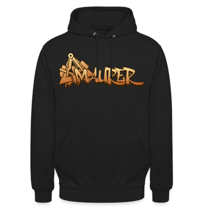 Unisex Hoodie "Maurer" Schwarz Unisex Hoodie