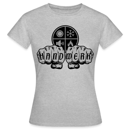 Frauen T-Shirt "Isolierer" Grau meliert Frauen T-Shirt