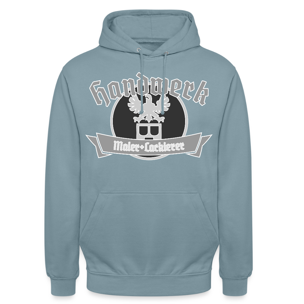 Unisex Hoodie "Maler/Lackierer" Nebelblau Unisex Hoodie