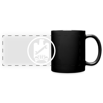 Panoramatasse schwarz "KFZ-Mechaniker" Schwarz One size Panoramatasse farbig