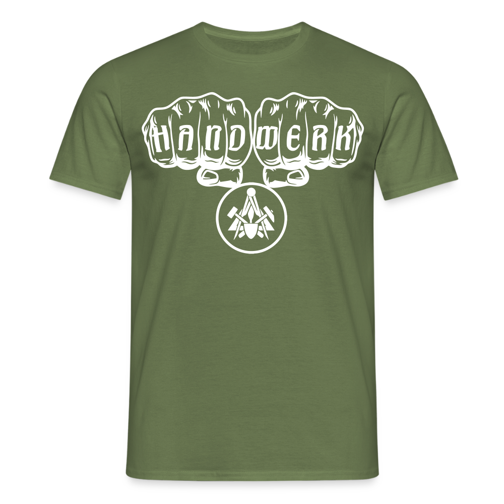 Unisex T-Shirt "Maurer" Militärgrün Männer T-Shirt
