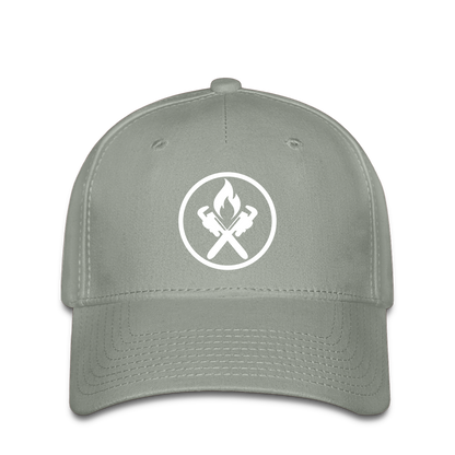 Flexfit Cap "Heizungsbauer" - Grüngrau